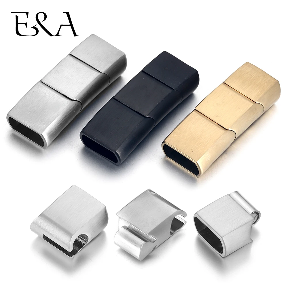 Jewelry Making Accessories - Extended Stainless Steel Clasp Three Parts