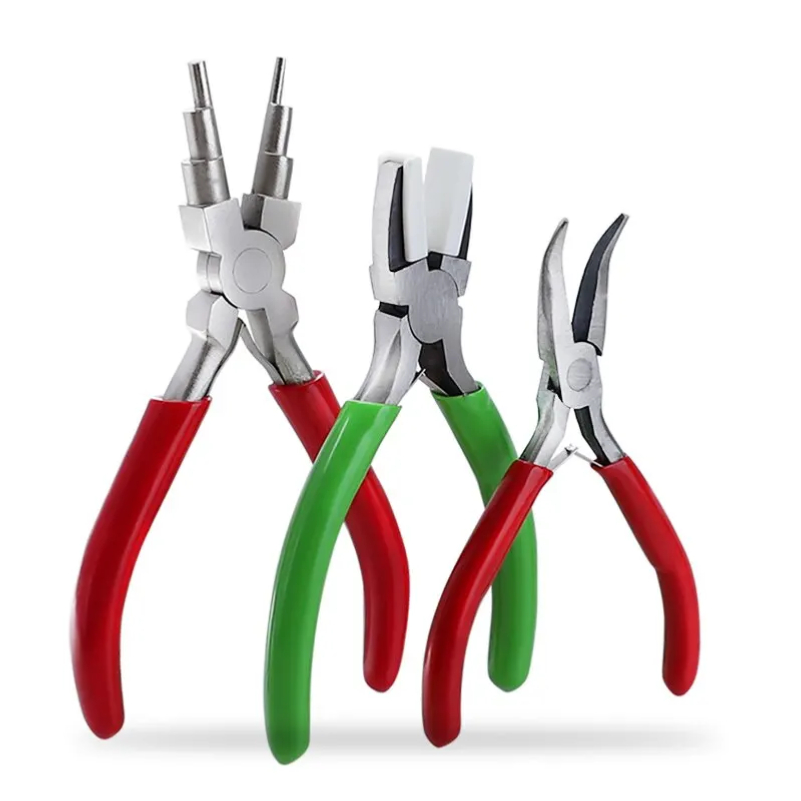 Jewelry Plier Set - 3 Pieces Jewelry Pliers Set 6-in-1