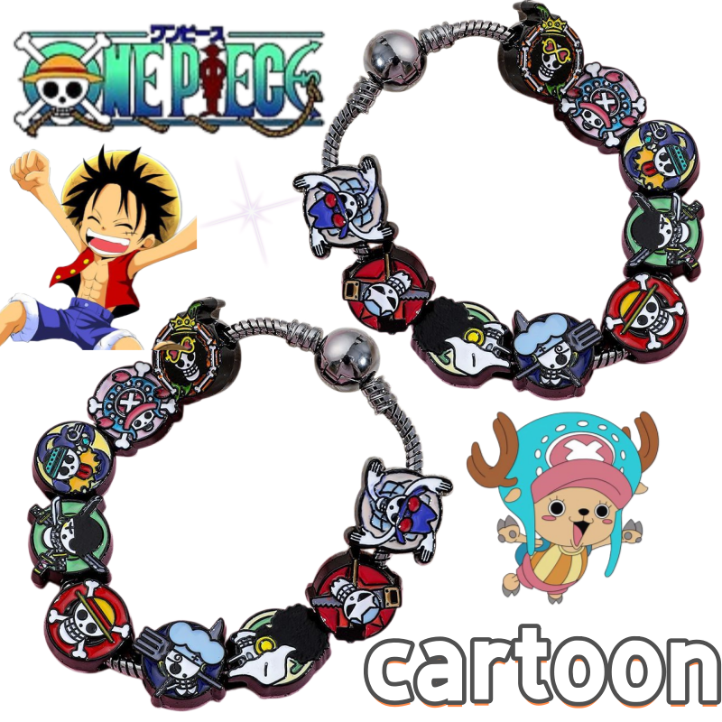 Jewelry Making Accessories - Cartoon cute One Piece bead bracelet,