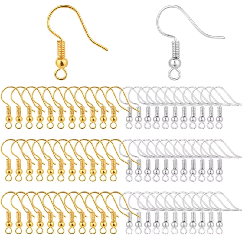 Jewelry Making Accessories - 100/500pcs DIY Earring Findings Earrings Clasps