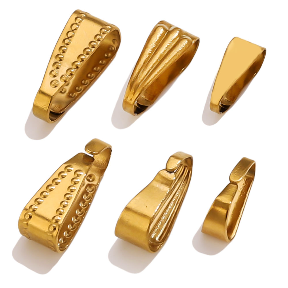 50pcs Gold Color Stainless Ste - Jewelry Making Findings avaliação e preço
