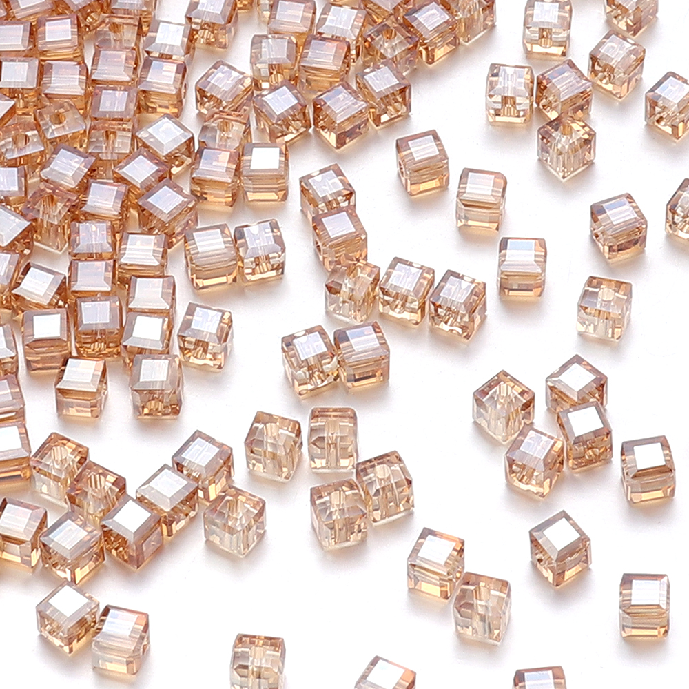 50pcs/lot Square Faceted Glass - Jewelry Making Beginners avaliação e preço