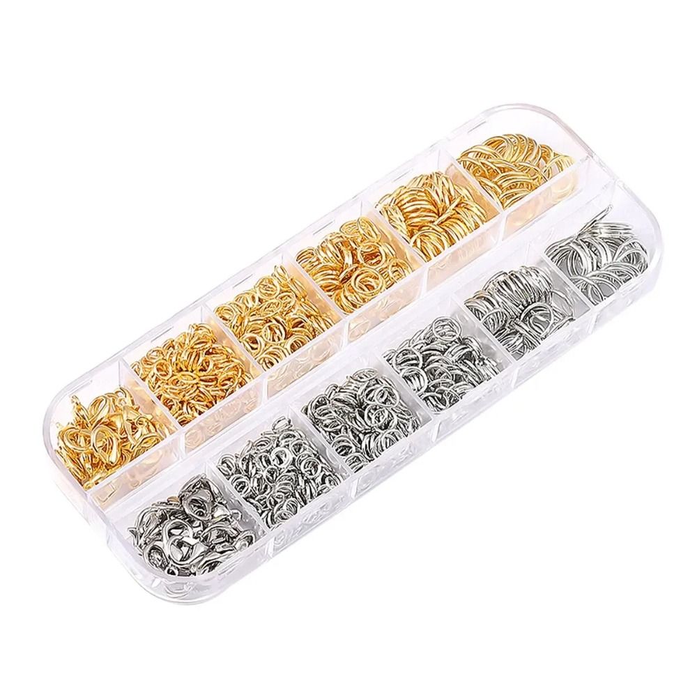 1200pcs 4-10mm Gold Silver Ope - Jewelry Making Pliers avaliação e preço