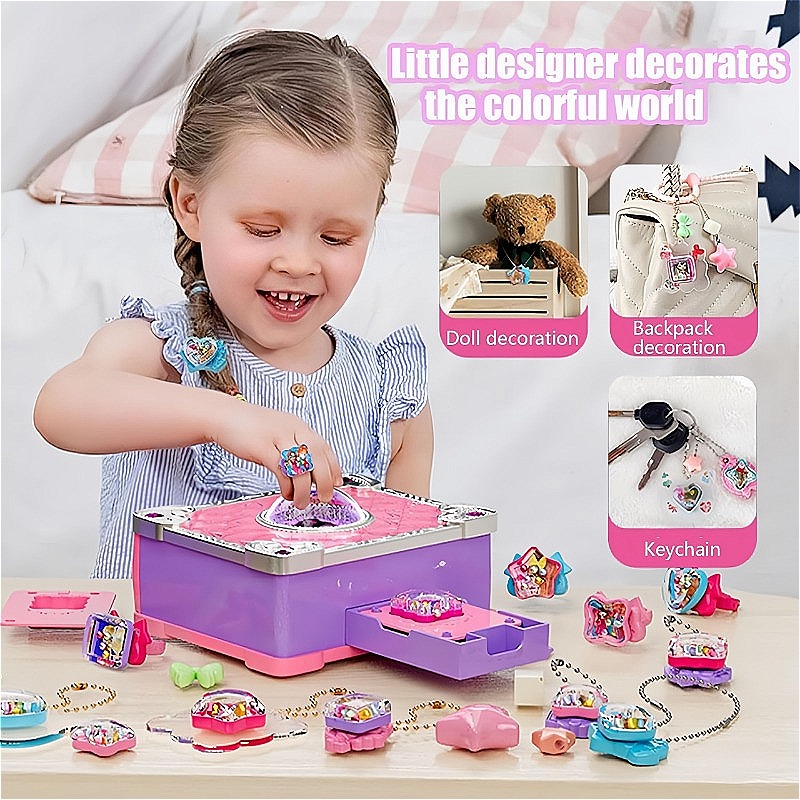 3D Sticker Maker Kit DIY Jewel - Jewelry Making Kits For Kids avaliação e preço