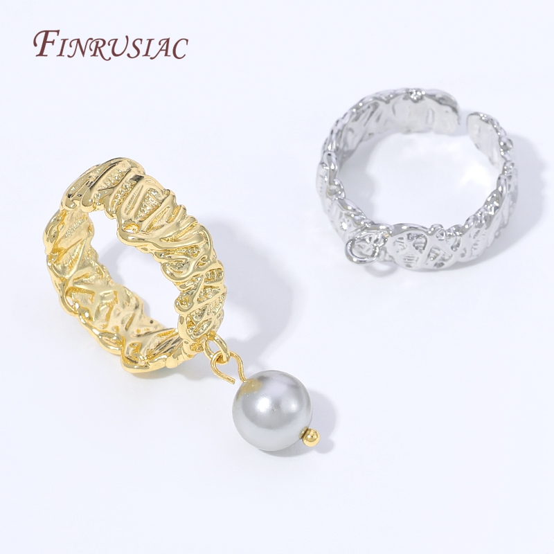 18K Gold Plated Open Adjustabl - Ring Blank Adjustable avaliação e preço