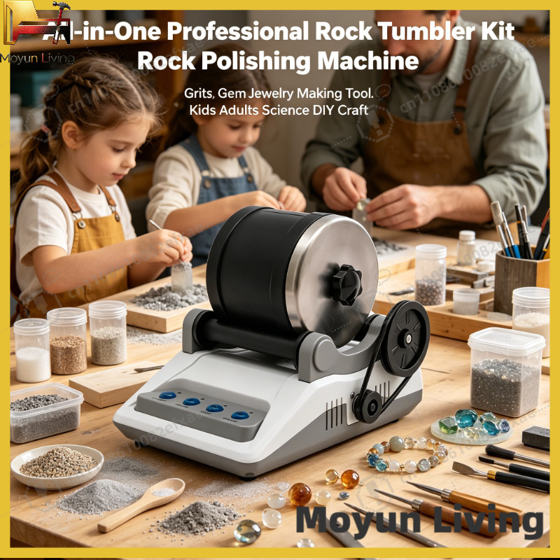 All-in-One Rock Tumbler Kit Pr - Jewelry Making Kits For Kids avaliação e preço