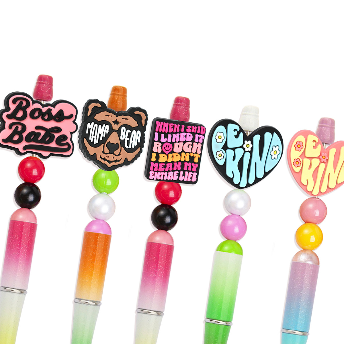 100Pcs Business Pen Bead Pen D - Jewelry Making Business avaliação e preço