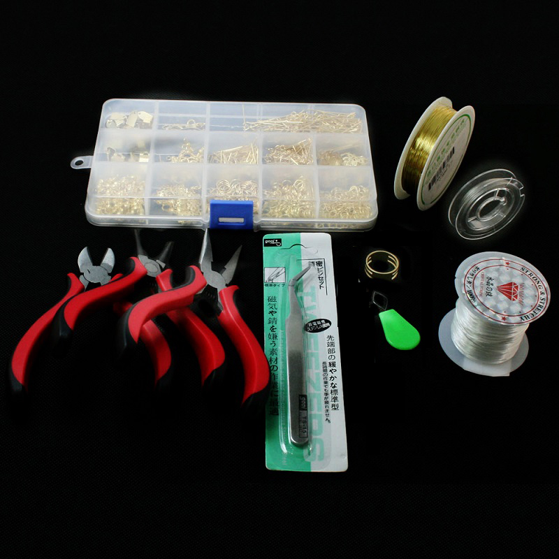 1 SET JEWELRY MAKING KIT, BEAD - Jewelry Plier Set avaliação e preço
