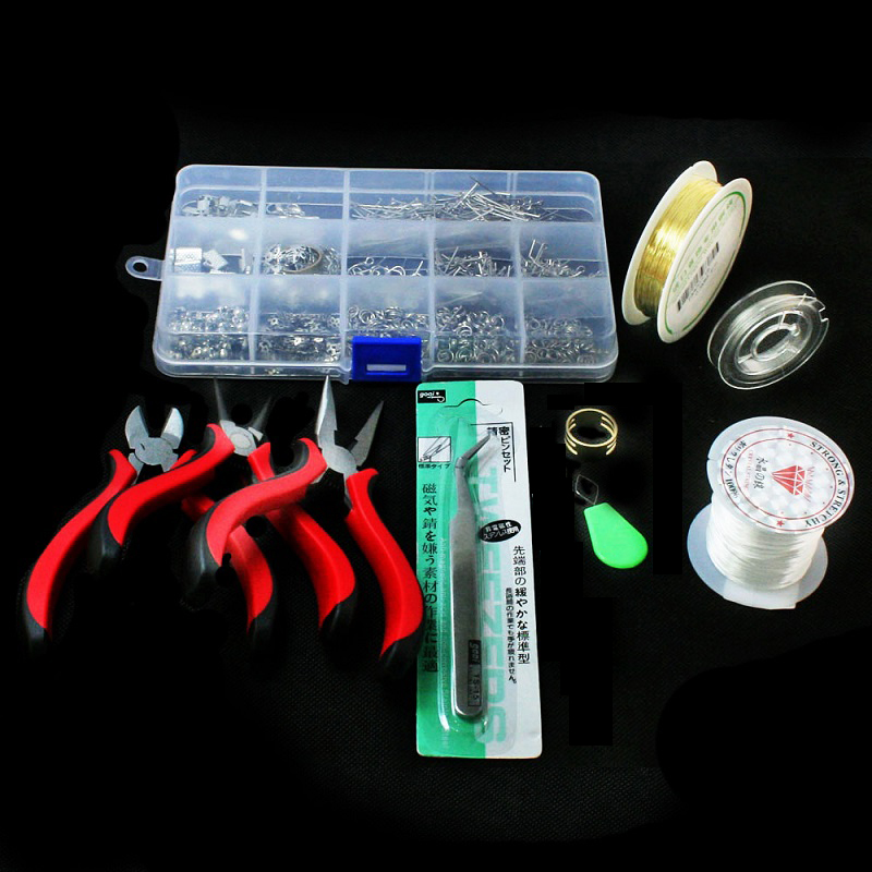 1 SET JEWELRY MAKING KIT, BEAD - Jewelry Plier Set avaliação e preço