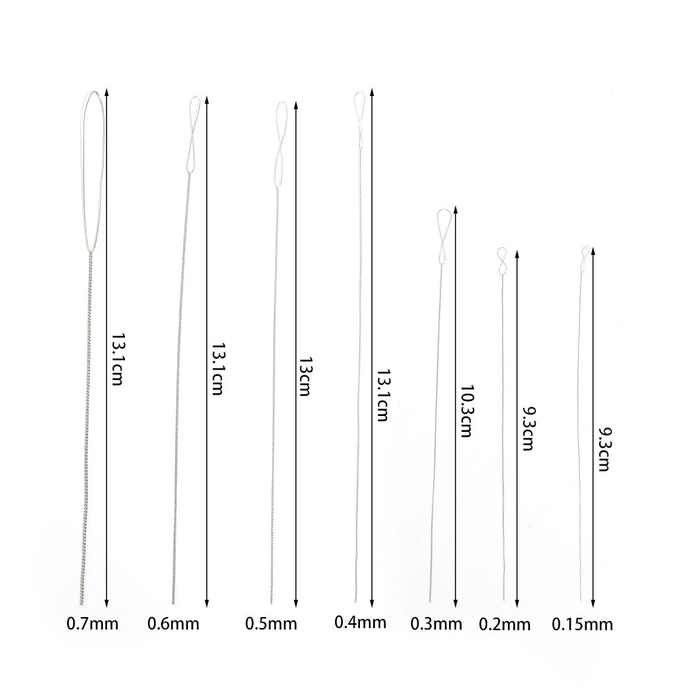5/7Pc Stainless Steel Bead Nee - Jewelry Making Tutorial avaliação e preço