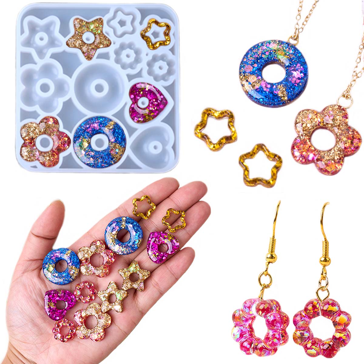 Multifuntional Jewelry Silicon - Jewelry Making Mold avaliação e preço