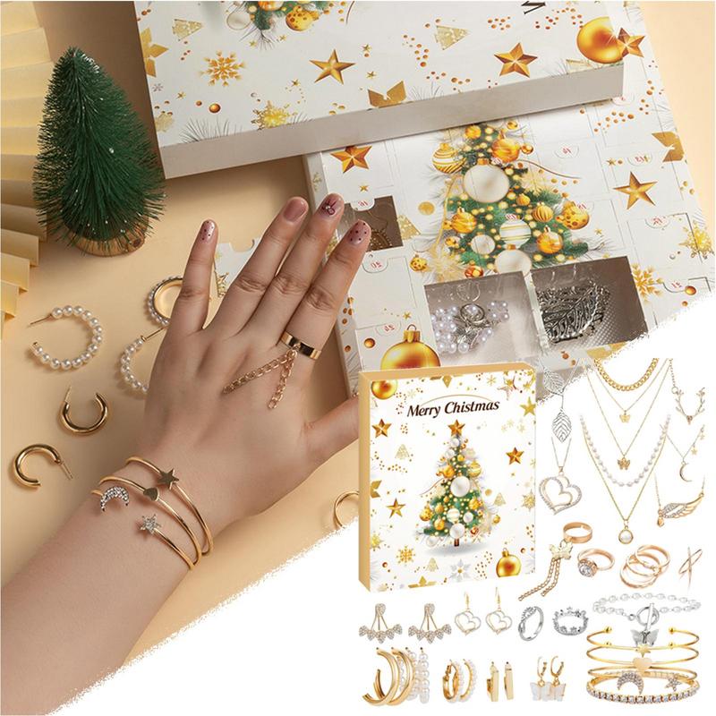 Christmas Jewelry Advent Calen - Jewelry Making Kits For Kids avaliação e preço