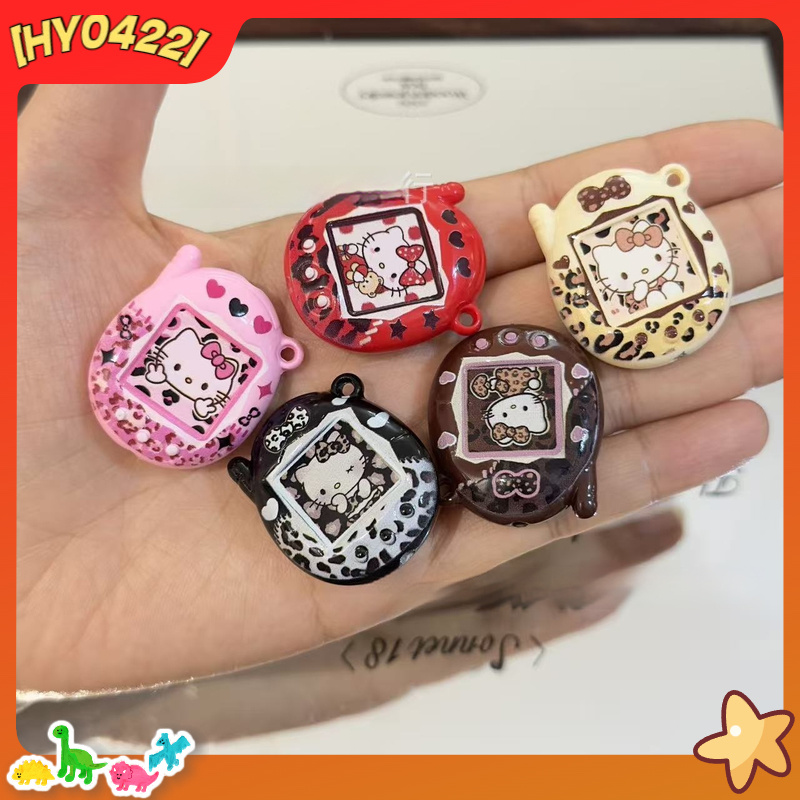 Acrylic Cute Kt Cat Leopard Pr - Jewelry Making Accessories avaliação e preço