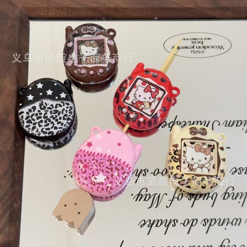 Acrylic Cute Kt Cat Leopard Pr - Jewelry Making Accessories avaliação e preço