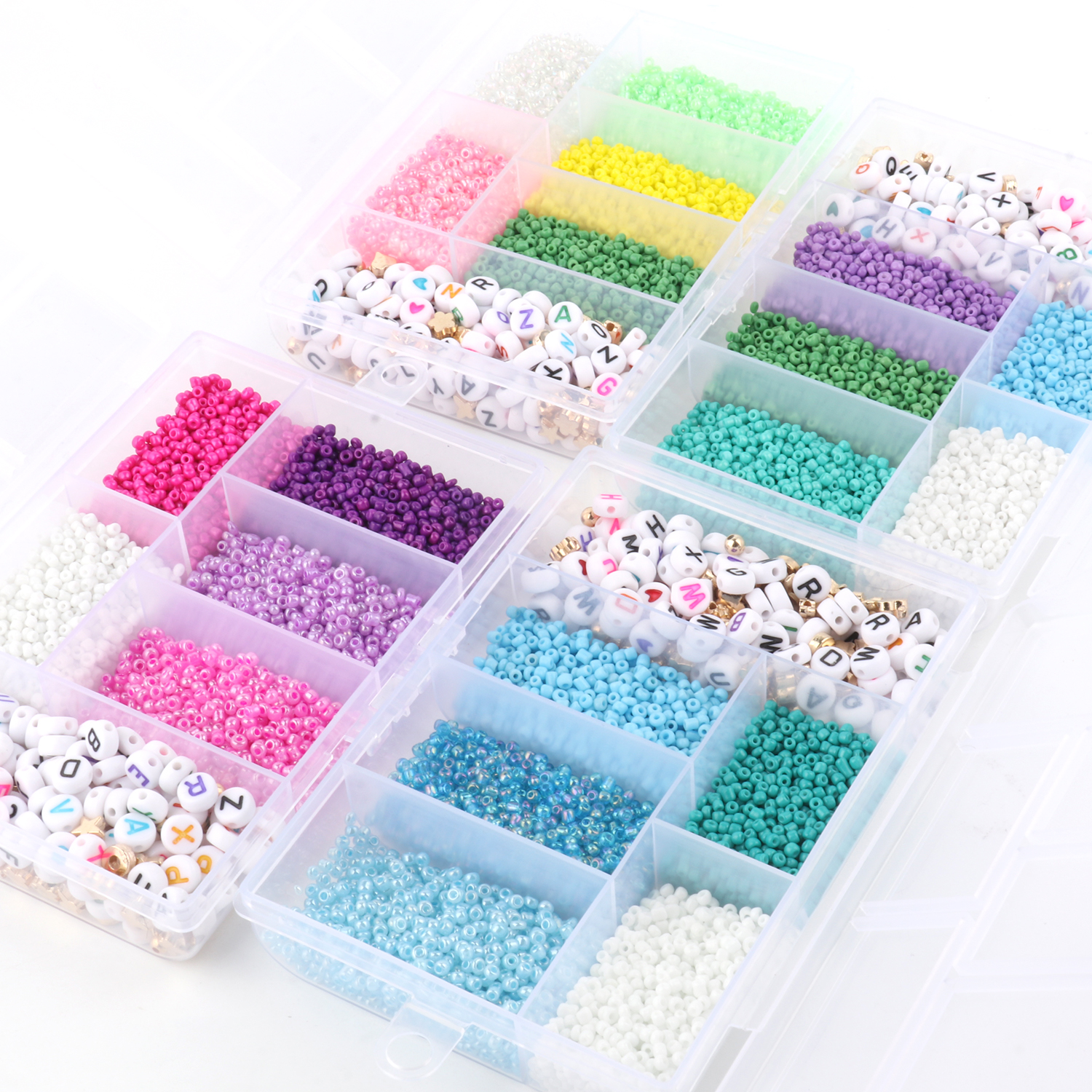 5000pcs Boxed Beads Kits Czech - Jewelry Making Kits For Kids avaliação e preço