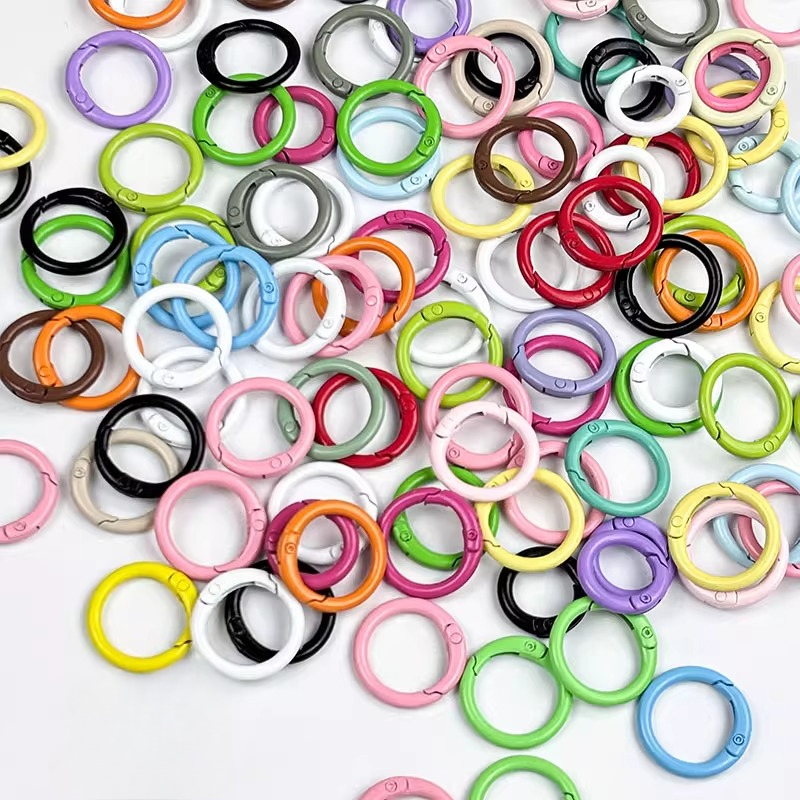Candy Color Zinc Alloy Spring  - Jewelry Making Beginners avaliação e preço
