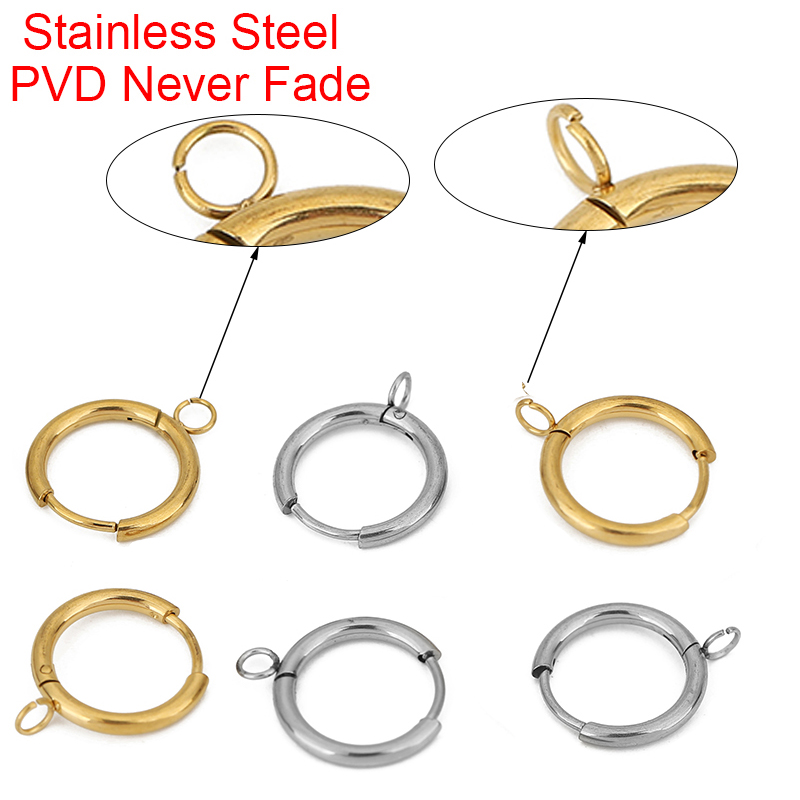 10pcs PVD Never Fade Earrings  - Jewelry Making Findings avaliação e preço
