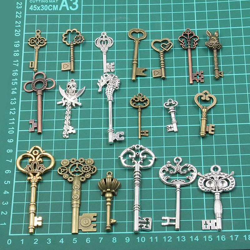 50g/pack Key Charms Bracelets  - Jewelry Making Business avaliação e preço