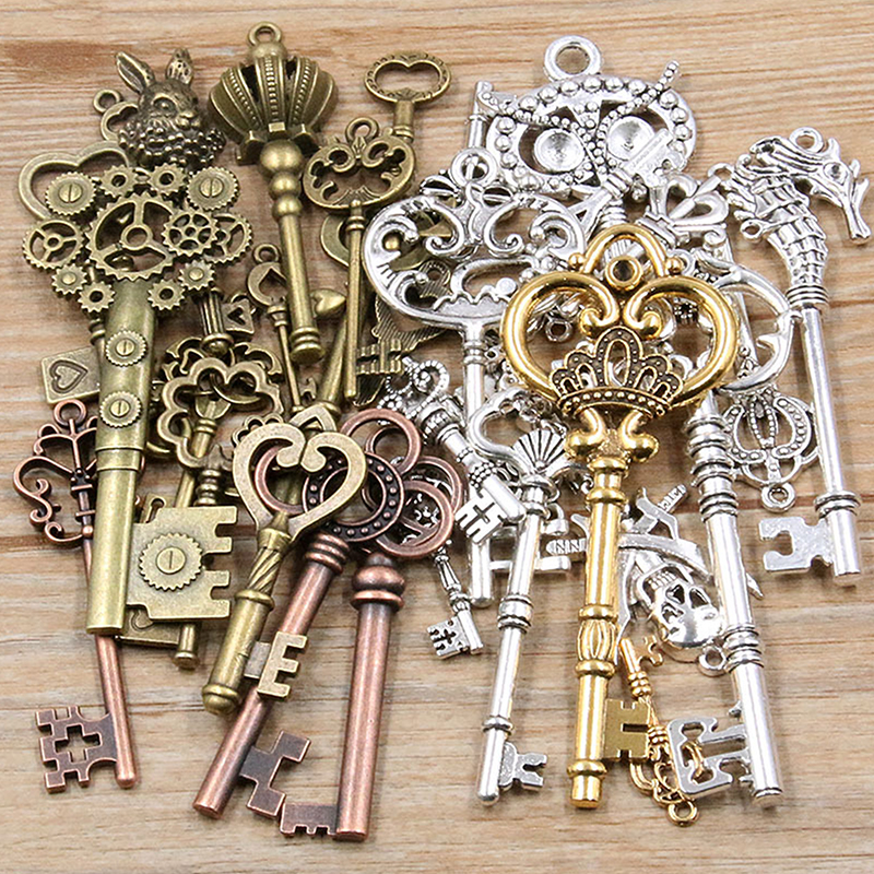 50g/pack Key Charms Bracelets  - Jewelry Making Business avaliação e preço
