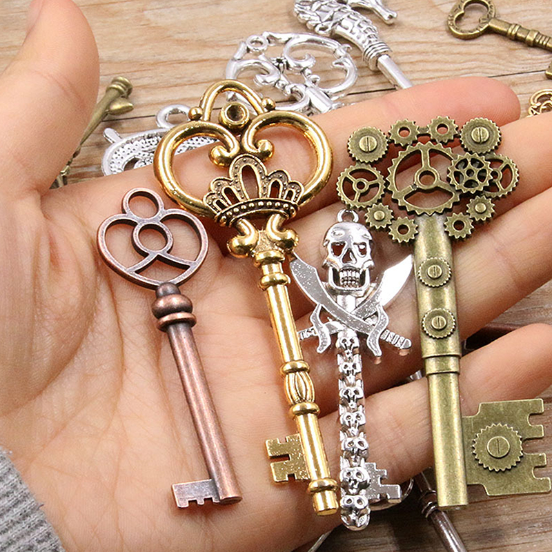 50g/pack Key Charms Bracelets  - Jewelry Making Business avaliação e preço