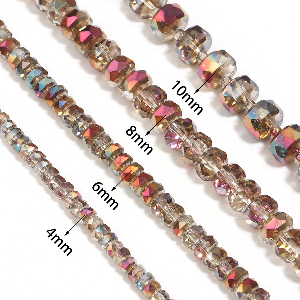 1 Strand 4/6/8/10mm Purple Hot - Jewelry Making Beginners avaliação e preço