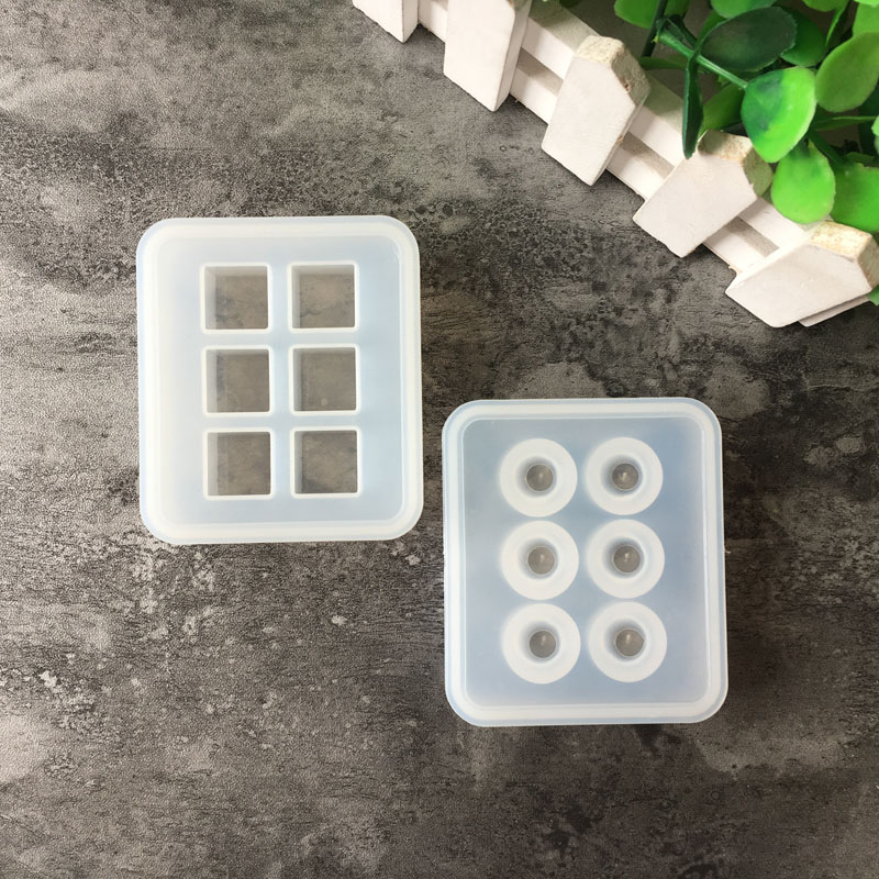 Silicone Mold 16mm Cube ball b - Jewelry Making Mold avaliação e preço