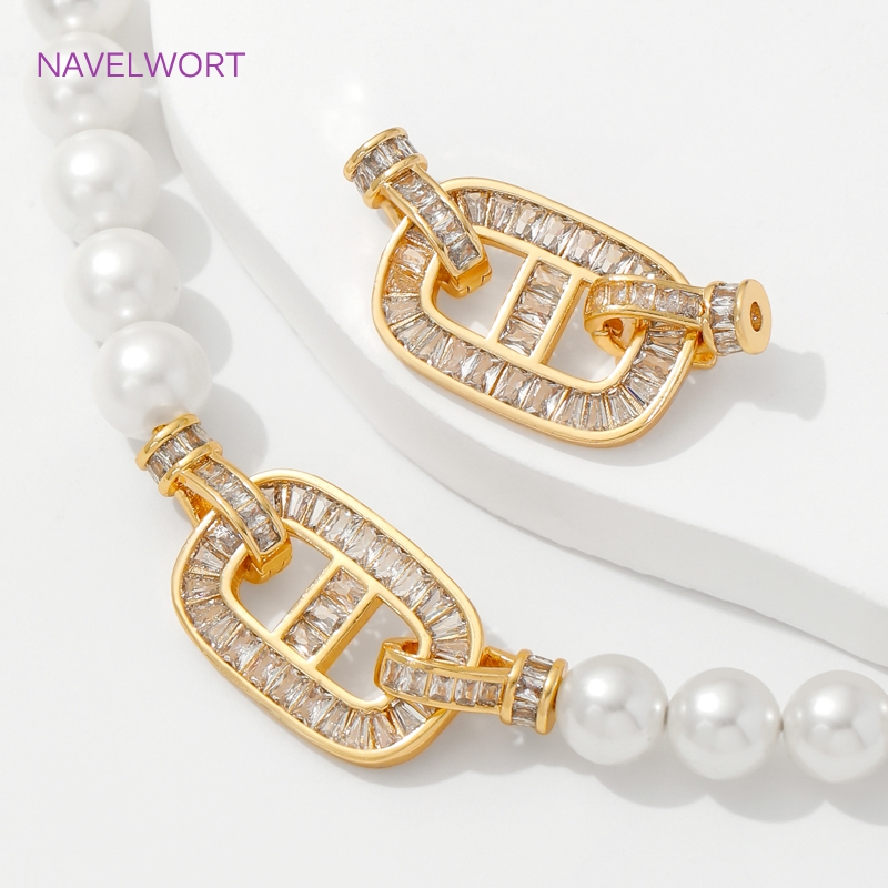 Luxury 18K Gold Plated Connect - Jewelry Making Findings avaliação e preço