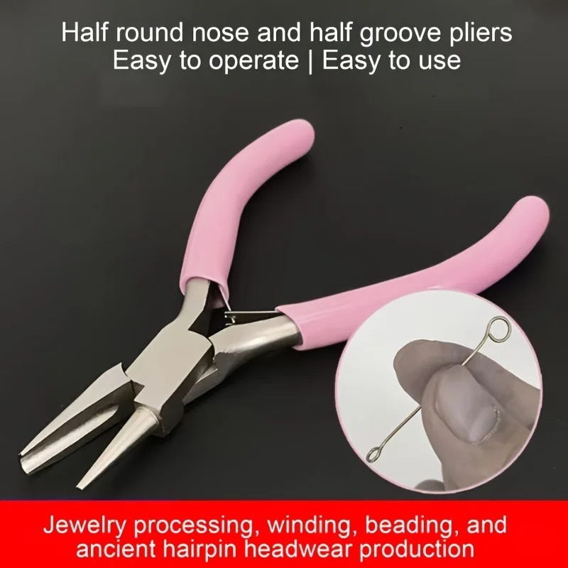 5-inch professional round conc - Jewelry Making Pliers avaliação e preço