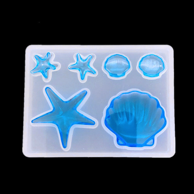 DIY Ocean Theme Crystal Epoxy  - Jewelry Making Mold avaliação e preço