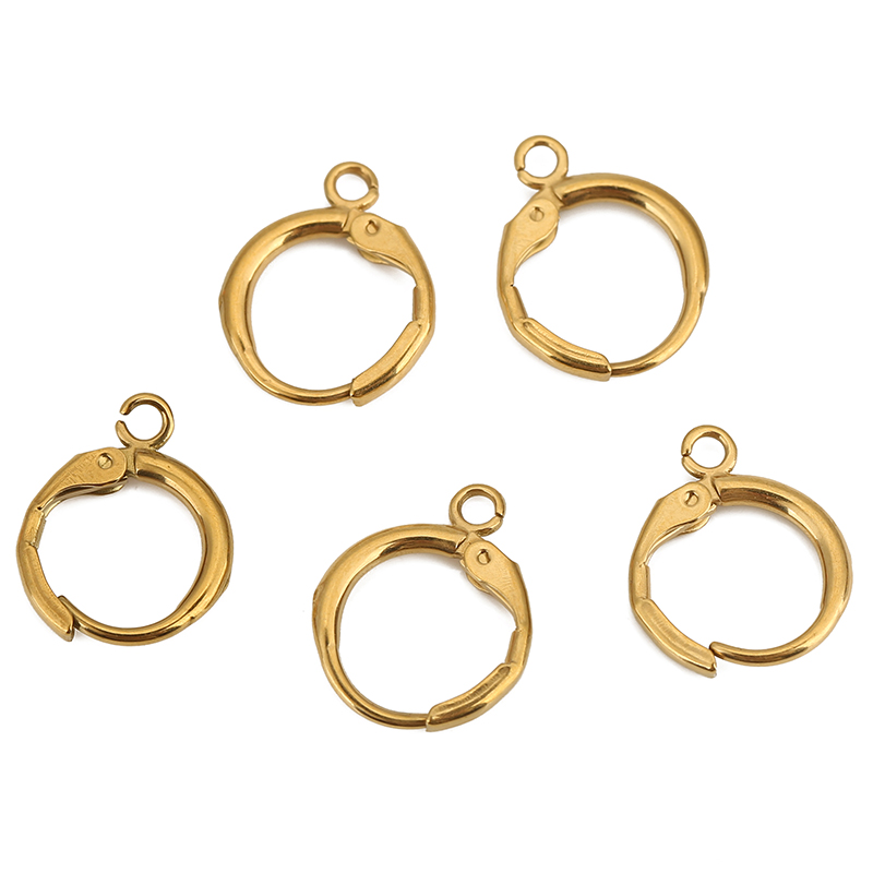 10pcs PVD Never Fade Stainless - Jewelry Making Accessories avaliação e preço