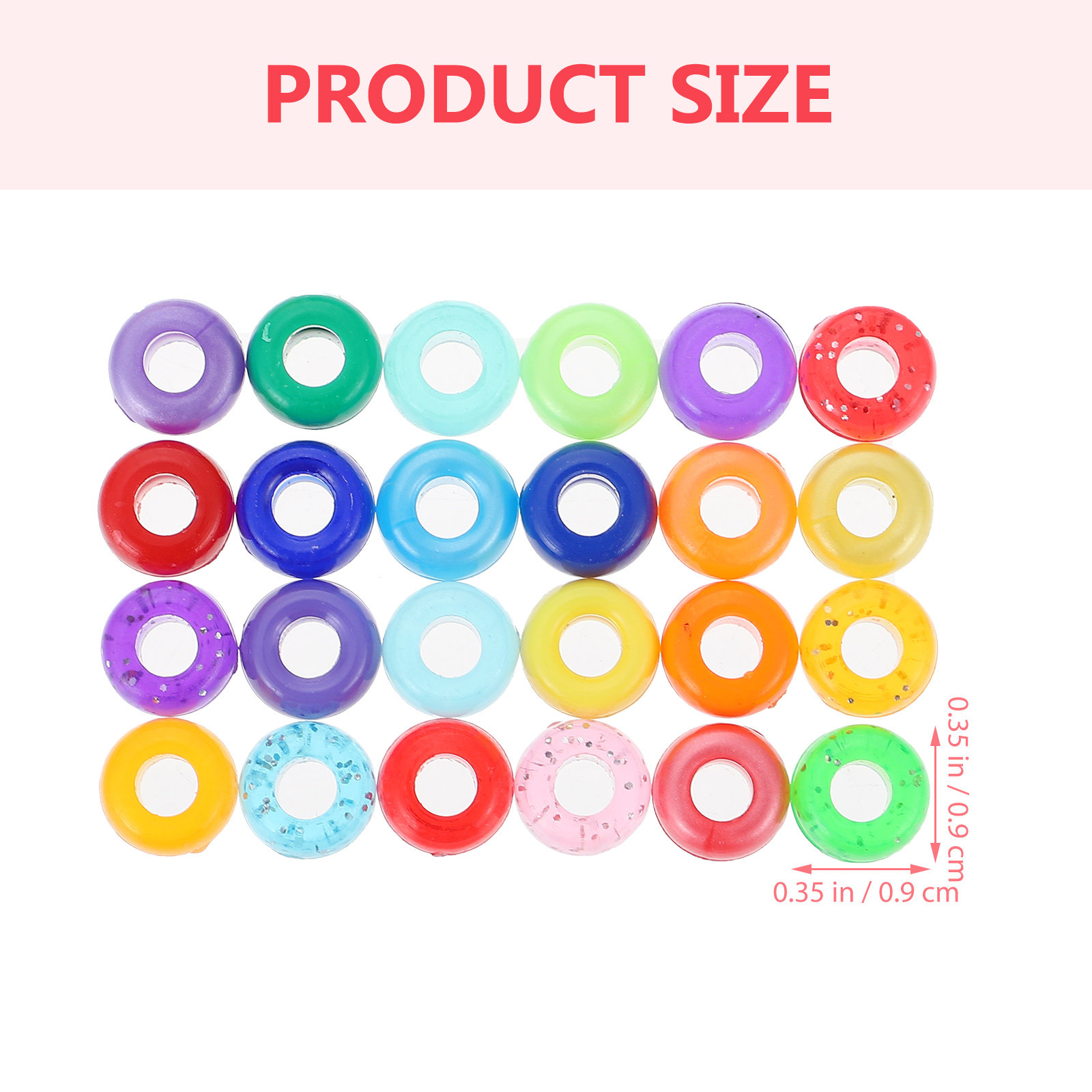 1Set Large Hole Beads DIY Bead - Jewelry Making Kits For Kids avaliação e preço
