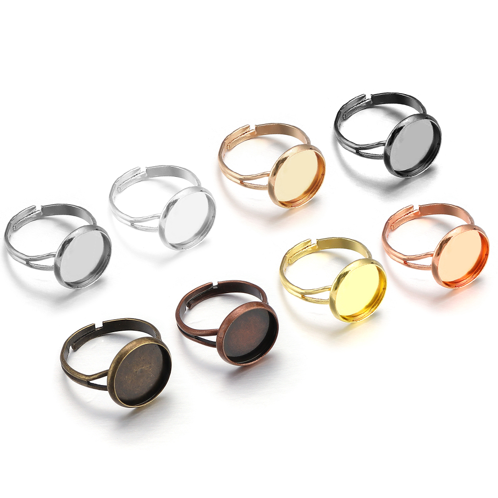 10Pcs/Lot Adjustable Blank Rin - Ring Blank Adjustable avaliação e preço