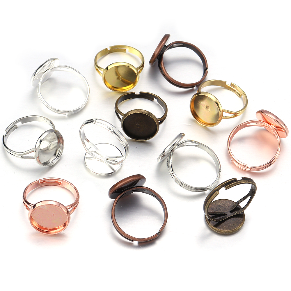 10Pcs/Lot Adjustable Blank Rin - Ring Blank Adjustable avaliação e preço