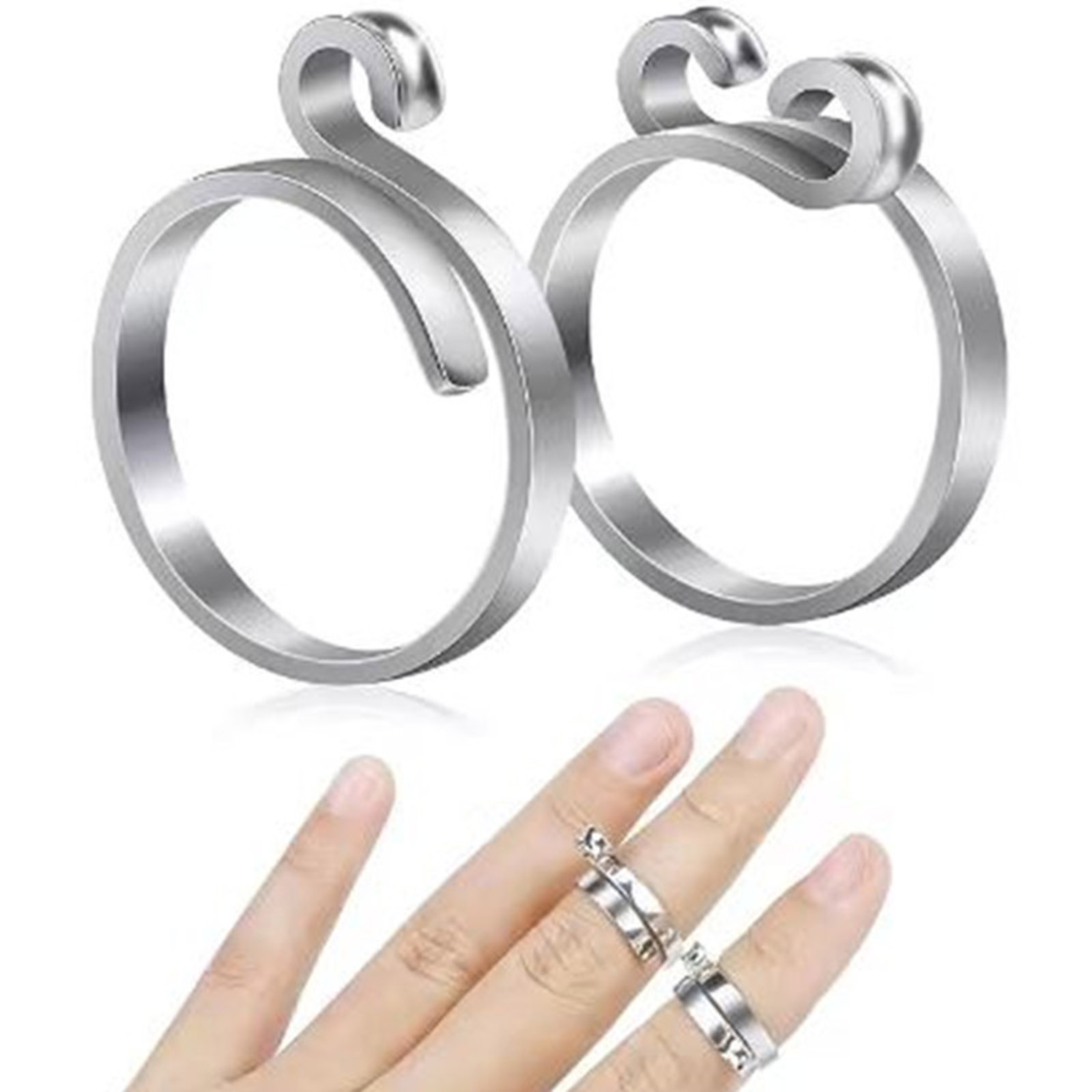 1Piece Zinc Based Alloy Knitti - Ring Blank Adjustable avaliação e preço