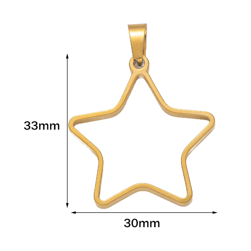 5pcs Stainless Steel Open Back - Jewelry Making Mold avaliação e preço