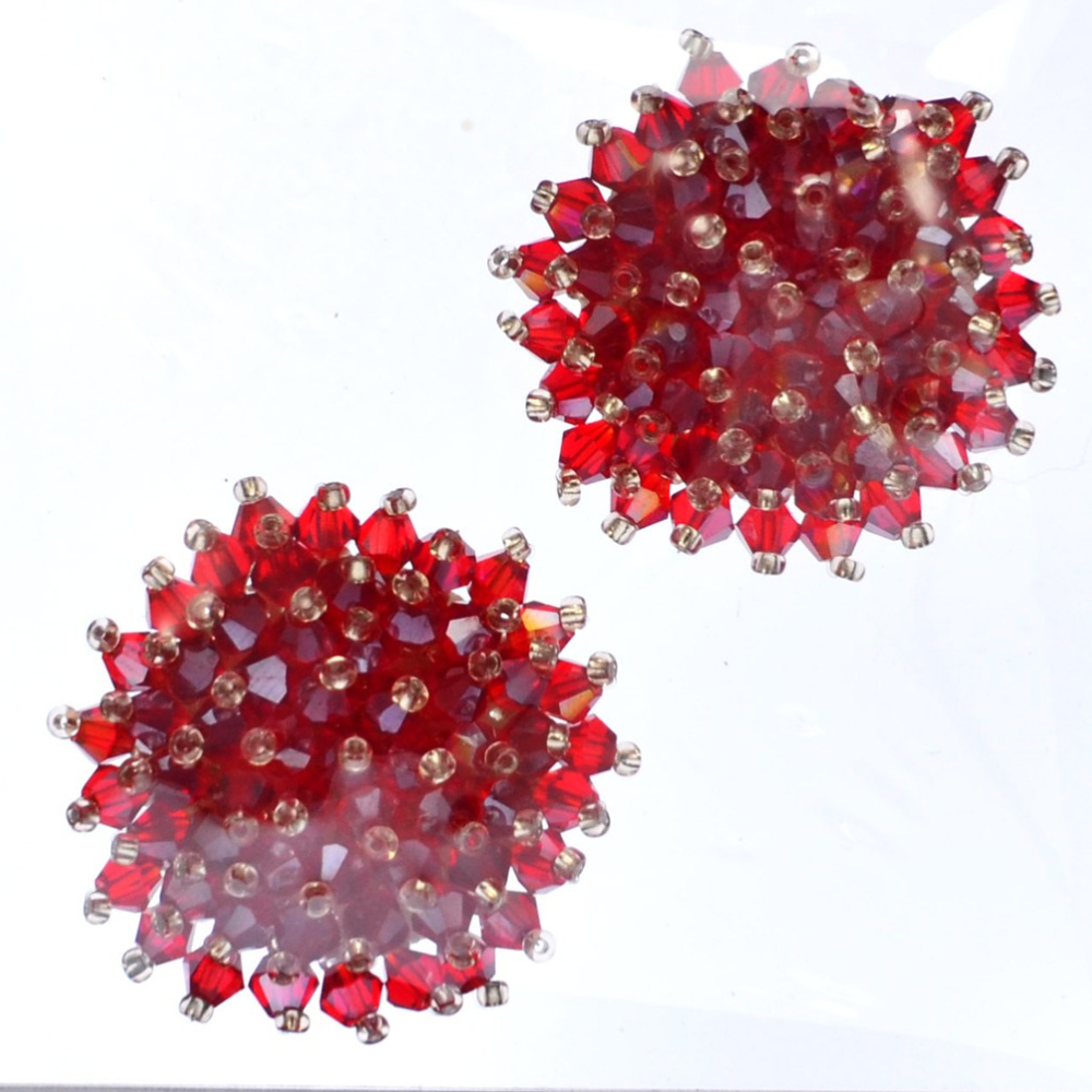 2PCS Elegant Button Covers Han - Jewelry Making Accessories avaliação e preço