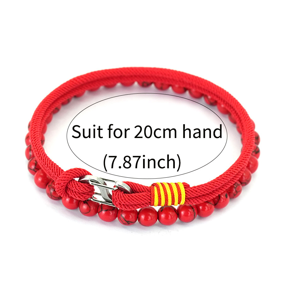 Business 2Pcs Luck Red Bracele - Jewelry Making Business avaliação e preço