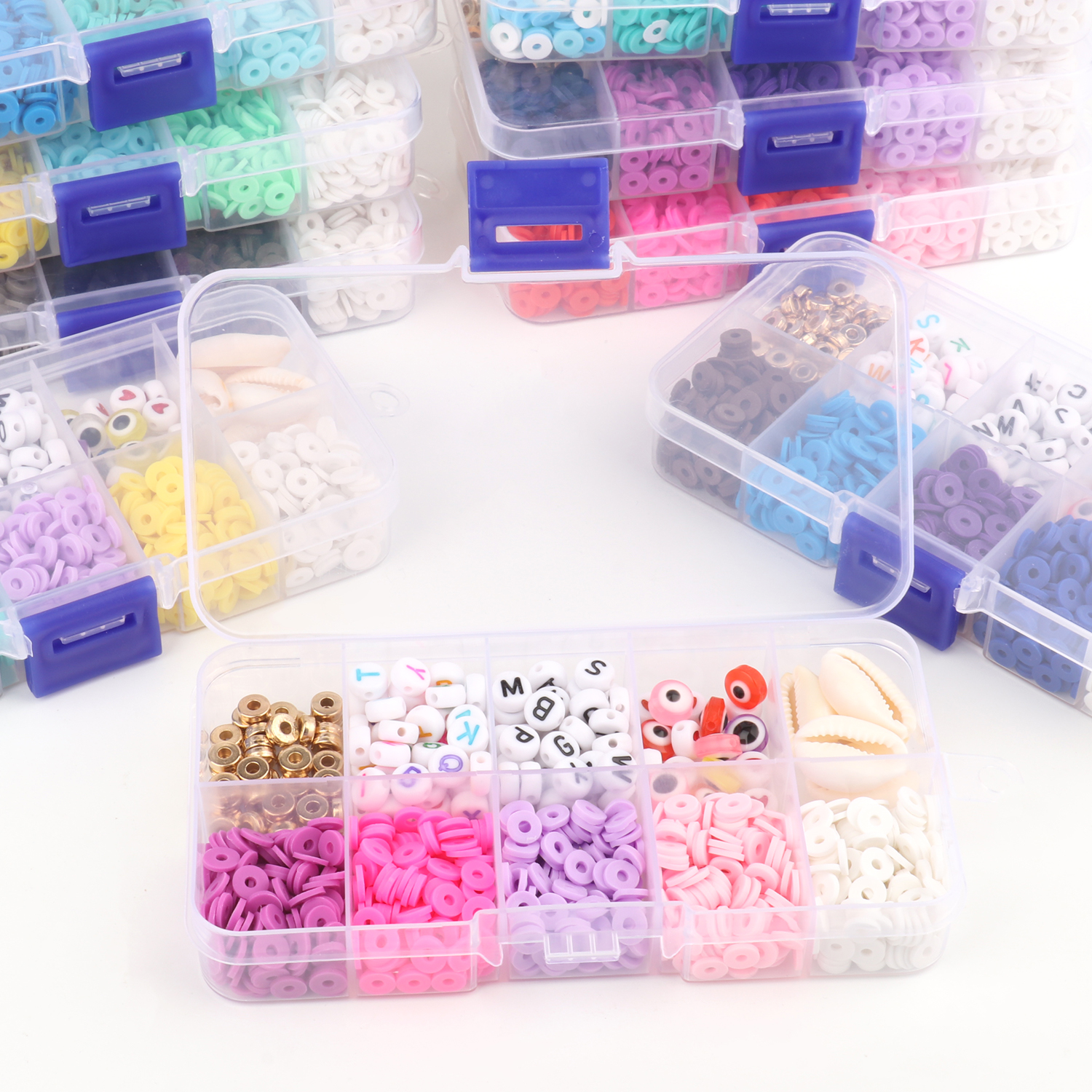 45 Types Boxed Beads Kits Poly - Jewelry Making Kits For Kids avaliação e preço