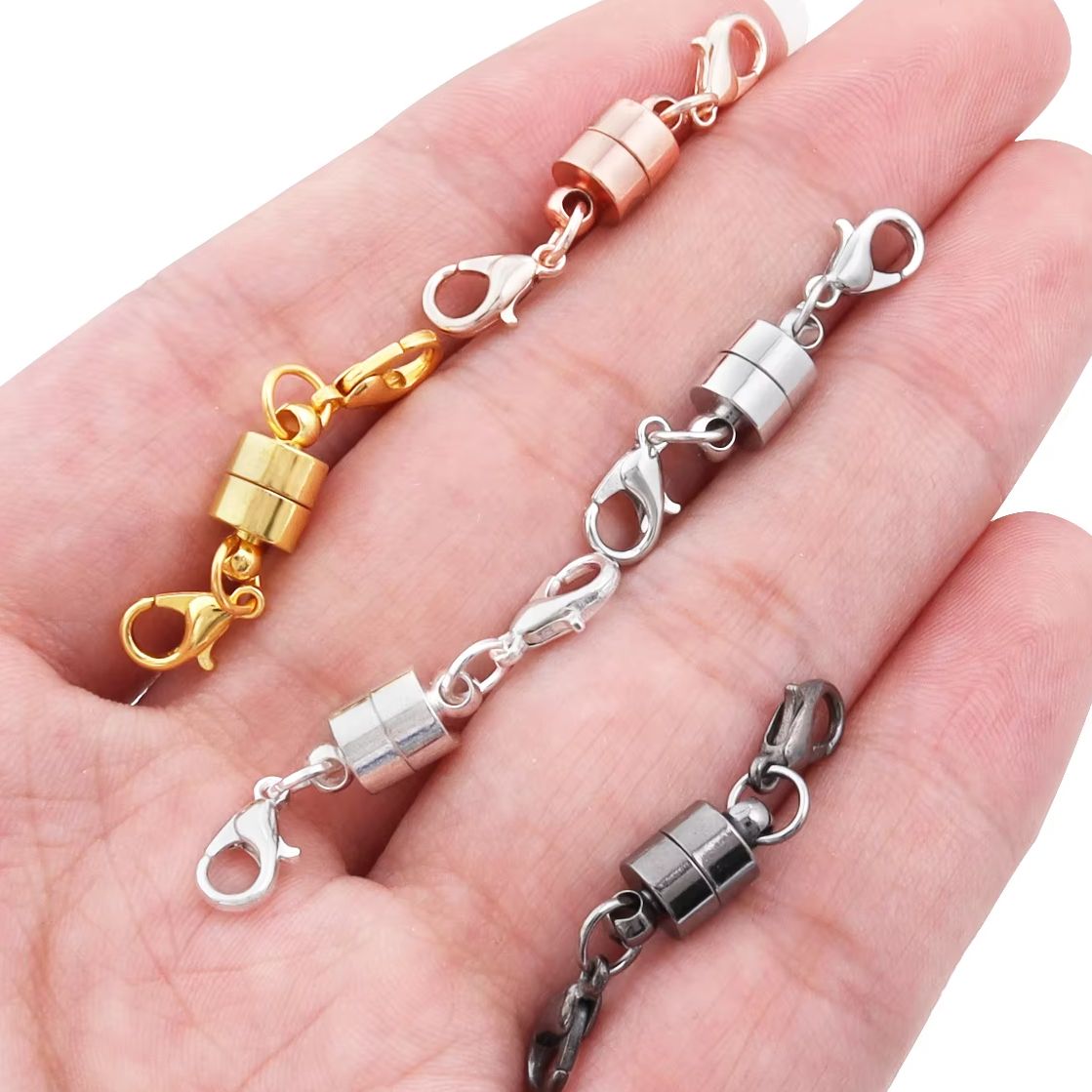 5Sets/Lot Magnetic Clasps With - Jewelry Making Accessories avaliação e preço