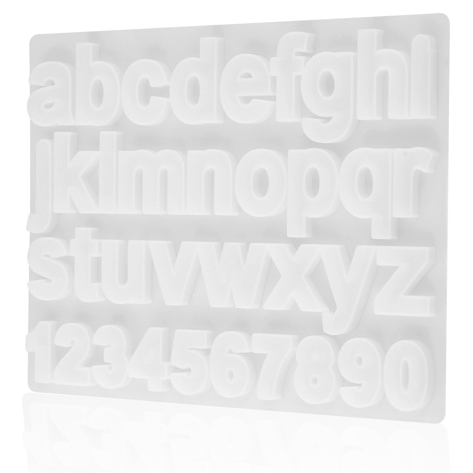 1Pcs Alphabet Numbers Silicone - Jewelry Making Mold avaliação e preço