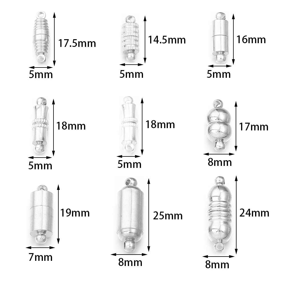 5pcs/lot Strong Magnetic Clasp - Jewelry Making Accessories avaliação e preço