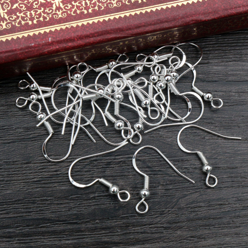 50pcs 16mm 925 Sterling Silver - Jewelry Making Accessories avaliação e preço