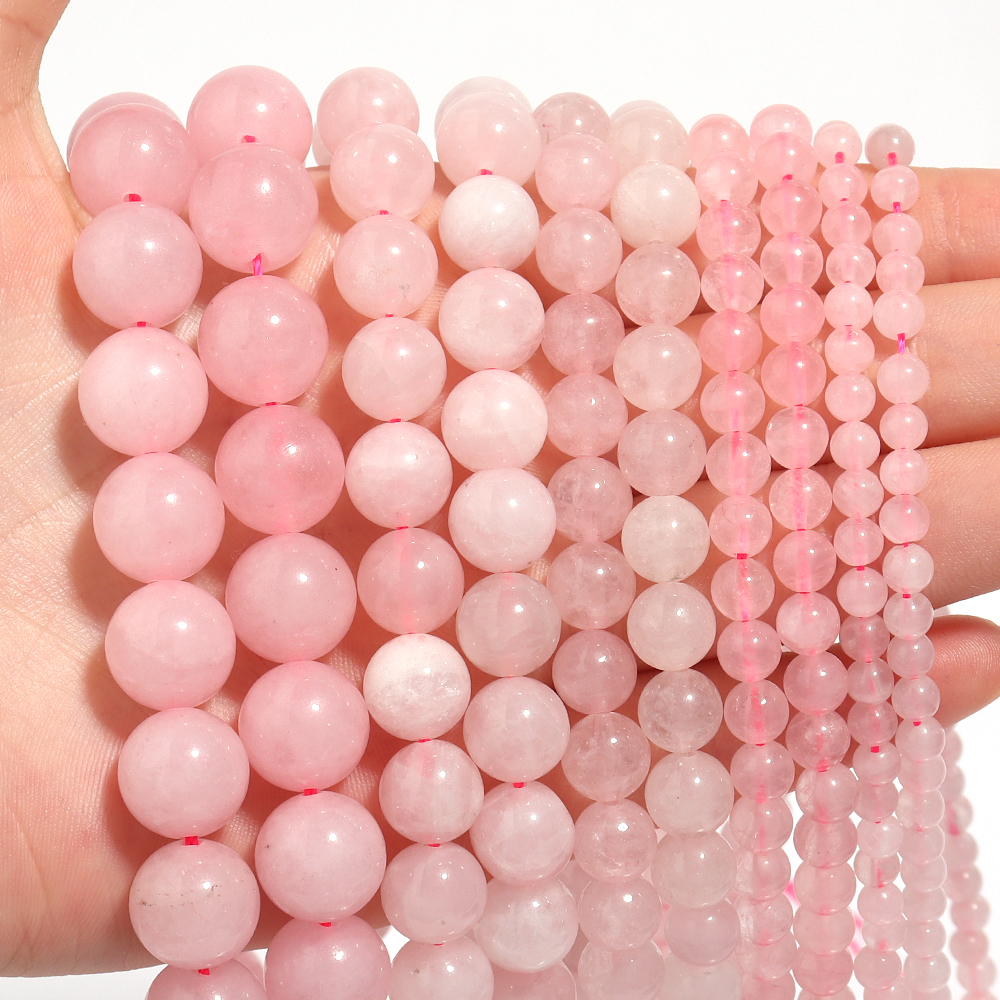 1strand/lot 4/6/8/10/12mm Rose - Jewelry Making Beginners avaliação e preço