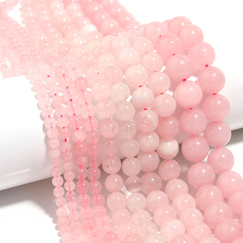 1strand/lot 4/6/8/10/12mm Rose - Jewelry Making Beginners avaliação e preço