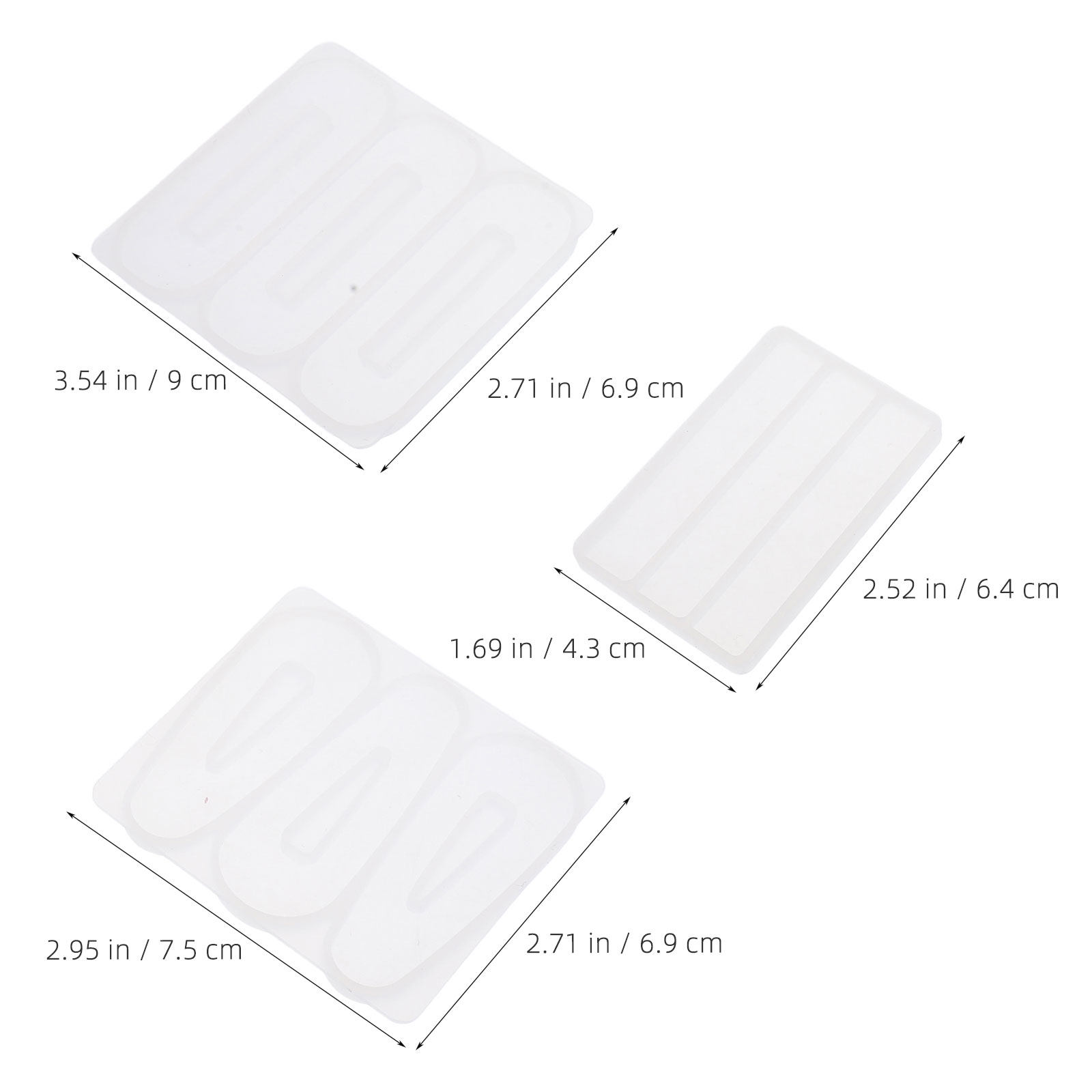 12Pcs DIY Silicone Hairpin Mol - Jewelry Making Mold avaliação e preço
