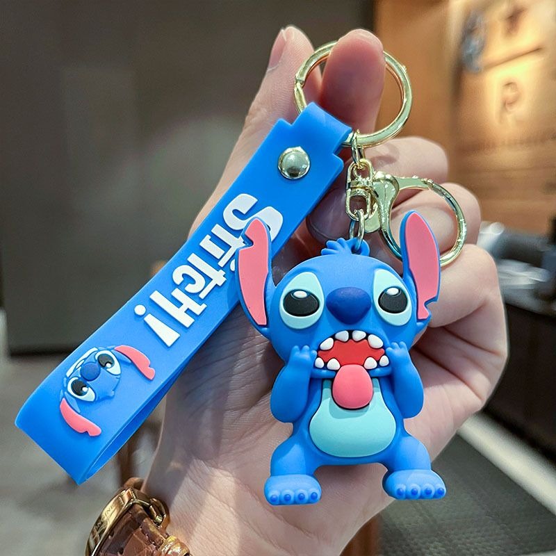 Disney Stitch 3D Doll Car Key  - Jewelry Making Findings avaliação e preço