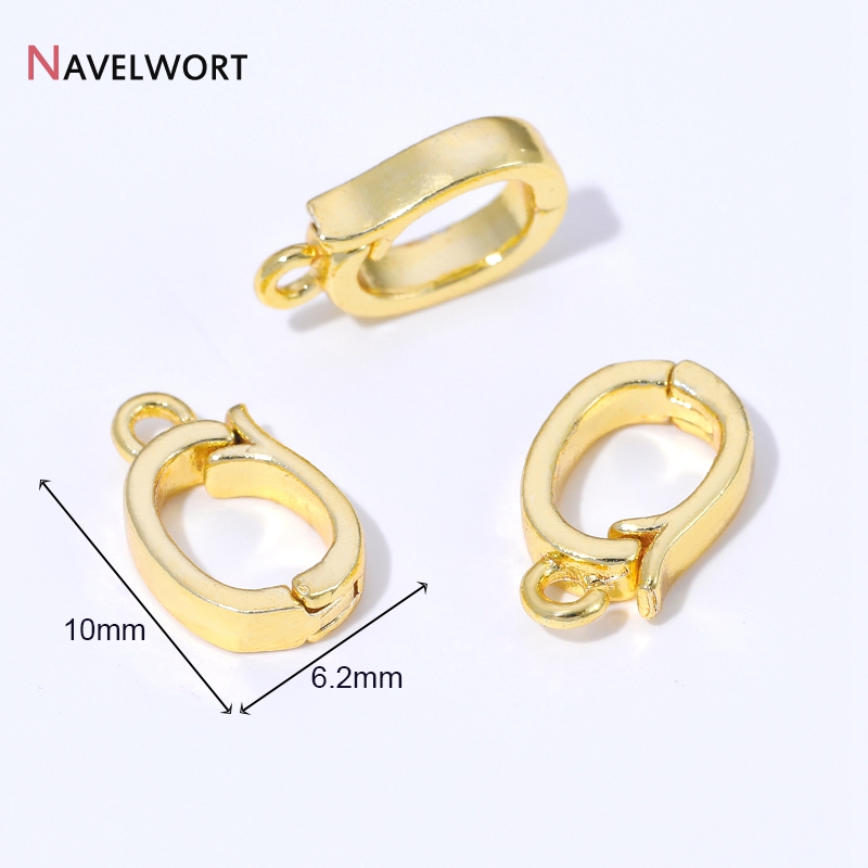 14K/18K Gold Plated Brass Meta - Jewelry Making Accessories avaliação e preço