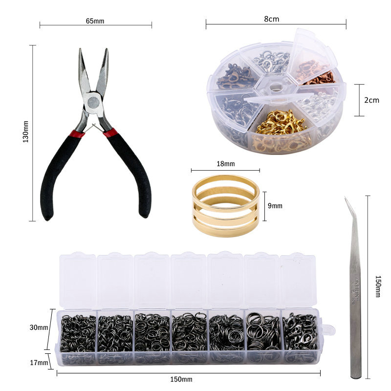 A Set Jewelry Findings Tool Se - Jewelry Making Pliers avaliação e preço