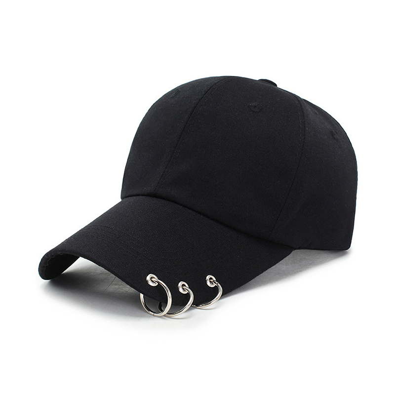 Hip Hop Women's Baseball Cap W - Ring Blank Adjustable avaliação e preço