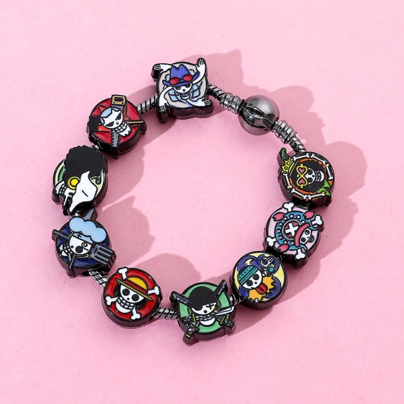 Cartoon cute One Piece bead br - Jewelry Making Accessories avaliação e preço